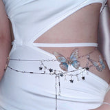 "Ice Age" Handmade Butterfly Waist Chain