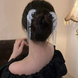 (Buy 1 Get 2) Pearl Tassels U-shaped Hairpin