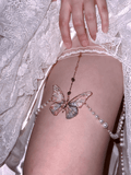 "Romantic Wedding" Handmade Butterfly Leg Chain