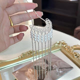 (Buy 1 Get 2) Pearl Tassels U-shaped Hairpin