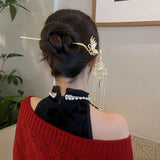 Chinese Style Palace Phoenix Tassel Hairpin