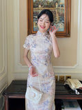 „Pearl Splendor“ Chinesisches Qipao Kleid