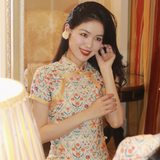 ”Maiden's Garden“ Chinese Qipao Dress