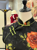 ”Midnight Rose“ Chinese Qipao Dress