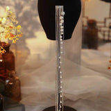 Pearl & Diamond Long Tassels Hairpin