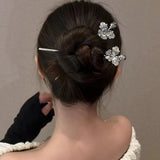 Pearl Butterfly Removable-Tassel Hairpin