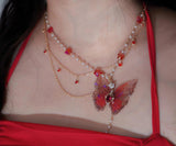 "Rosalia" Handmade Butterfly Necklace