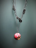 "Worm’s Eye Revelation" Resin Eyeball Necklace