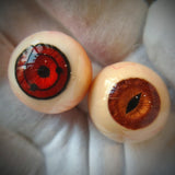 "Three Tomoe Sharingan" Resin Eyeball Necklace