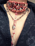 "Crimson Maw" Resin Choker