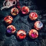 "Carnal Stare" Resin Eyeball Beaded Bracelet