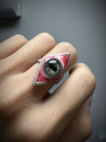 "The All-Seeing" Resin Eyeball Rings