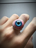 "The All-Seeing" Resin Eyeball Rings