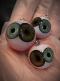 "Soulmate's Gaze" Resin Eyeball Pendant