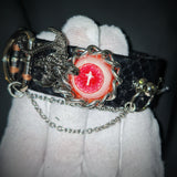 "Obsidian Bond" Resin Eyeball Wrist Wrap