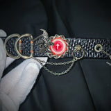 "Obsidian Bond" Resin Eyeball Wrist Wrap