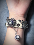 "Ivory Bond" Resin Eyeball Wrist Wrap