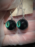 "Eye of Ender" Resin Eyeball Earrings