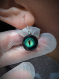 "Eye of Ender" Resin Eyeball Earrings