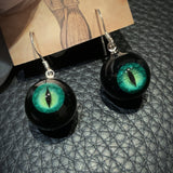 "Eye of Ender" Resin Eyeball Earrings