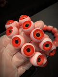 "Scarlet Seer" Resin Eyeball Braclecet