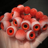 "Scarlet Seer" Resin Eyeball Braclecet