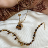 "Golden Glow" Tiger’s Eye Pendant Necklace