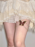 "Christmas Eve" Handmade Butterfly Leg Chain