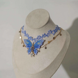 "Starlight Blessing" Handmade Butterfly Choker