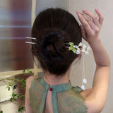 Fairy Bell Orchid Flower Pearl Hairpin